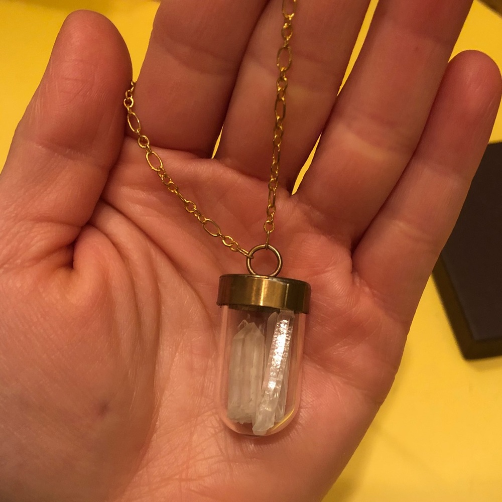 Charged Crystal Necklace BNIB